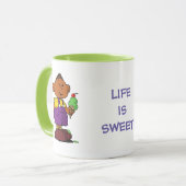 Korte slaapkamer mok (Voorkant links)