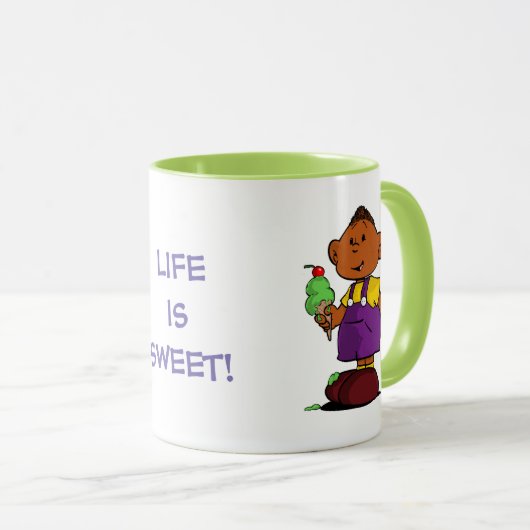 Korte slaapkamer mok (Voorkant rechts)