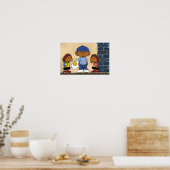 Korte slaapkamer poster (Keuken)