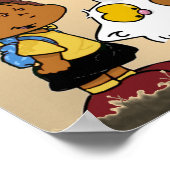 Korte slaapkamer poster (Hoek)