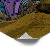 Korte slaapkamer poster (Hoek)