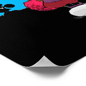 Korte Slapevez-Poster Poster (Hoek)