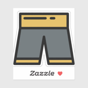 korte sticker