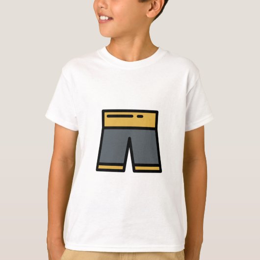 korte t-shirt (Voorkant)