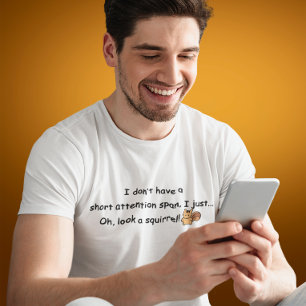 Korte T-Shirt van de Span Squirrel