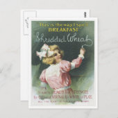 Korte tarwe briefkaart (Voorkant / Achterkant)