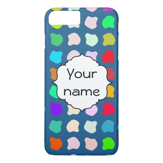 Korte vormen abstract ontwerp Case-Mate iPhone case (Achterkant)