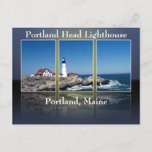 Korte vuurtoren van Portland Briefkaart
