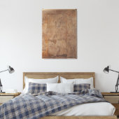 Korte weergave van Sargon II Canvas Afdruk (Insitu (Slaapkamer))