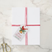 Korthamer Kerstmis Cadeaulabel (Met Touw)