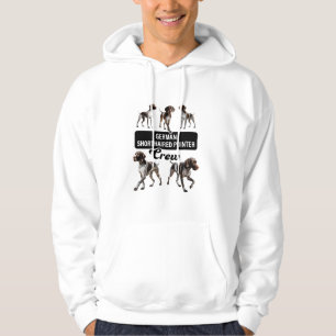 kortharige duitse stuurmansbemanning hoodie