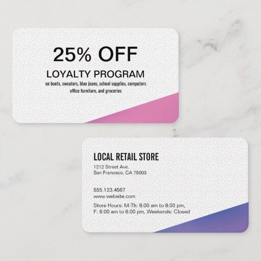 Korting (Voorkant / Achterkant)