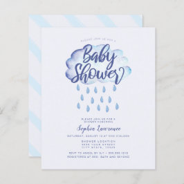 Korting - Baby shower voor cloud en regendruppels