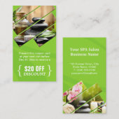 Korting Coupon Zen Spa Salon Massage Therapeut (Voorkant / Achterkant)