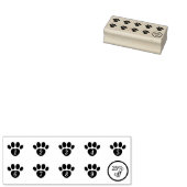 Korting op losgeld voor hondenwandelaars 	rubberstempel (Gestempeld)