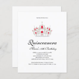 Korting op Quinceanera, rode injecties