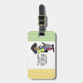 Korting voor senioren bagagelabel (Voorkant verticaal)