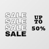 Korting WINKEL Raamsticker (Vel)