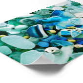 Kortingen op generaties: blauw poster (Hoek)