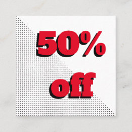 Kortingsbon, inpakbon of klantenkaart klantenkaartje