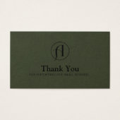 Kortingskaart Bedankt Zakelijke QR Code Visitekaartje (Voorkant)