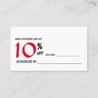 kortingskaart kortingskaartje