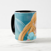 Kortkoffie-mok cartoon mok (Voorkant links)