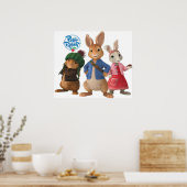 Kortsnuitkever Poster (Keuken)