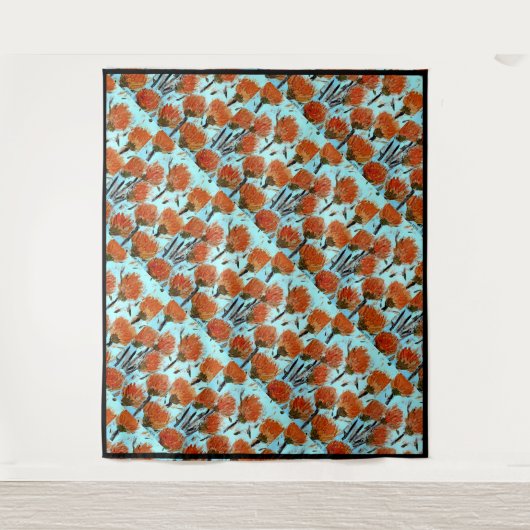 Kortstaartdianthus Wandkleed (Voorkant)