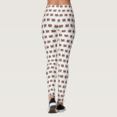 Kortstondige bufferpantserpomp Flapjack Syrup ontb Leggings (Achterkant)