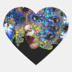 KORTWERKEND HART HART STICKER