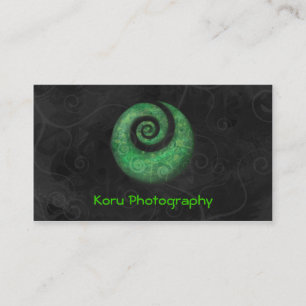 Koru fotografie visitekaartje