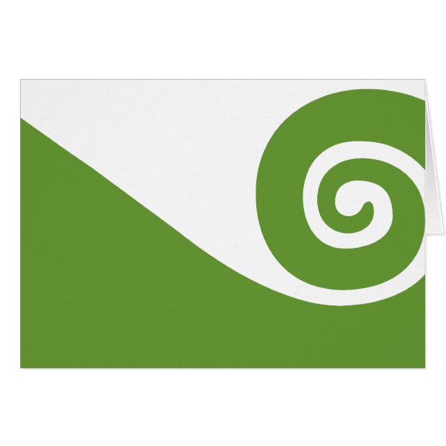 Koru, Nieuw-Zeeland (Voorkant Horizontaal)