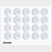 Koru Ronde Sticker (Vel)