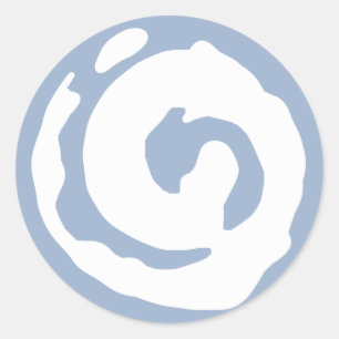 Koru Ronde Sticker