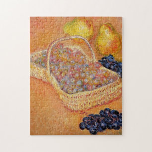 Korven en peren - monet - fijne kunst legpuzzel