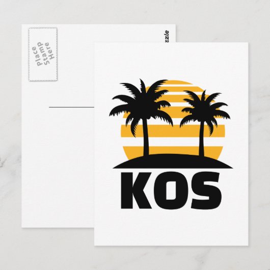 Kos Briefkaart (Voorkant / Achterkant)