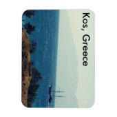 Kos, Grèce Pirate Ship in the Sea Magnet (Vertical)