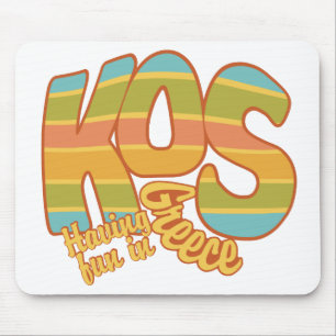 KOS Greece custom mousepad Muismat