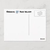 Kos Island Greece - Hippocratische eed - Briefkaar Briefkaart (Achterkant)