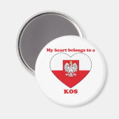 Kos Magneet (Voorkant / Achterkant)