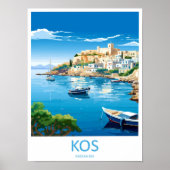 Kos Voyage Impression sur toile Kos Décoration mur (Devant)
