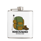 Kosciuszko National Park Backpack Heupfles (Voorkant)