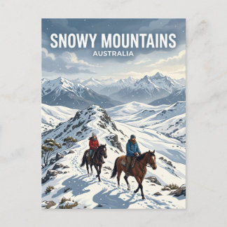 Kosciuszko National Park (Sneeuwgebergte) Briefkaart