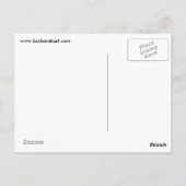 Kosharek Art Briefkaart (Achterkant)