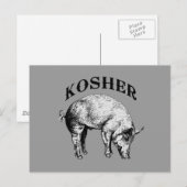 Kosher Briefkaart (Voorkant / Achterkant)