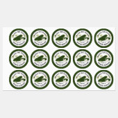 Kosher Dill Picks Étiquette (Feuille)