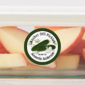 Kosher Dill Picks Étiquette (Apposé)