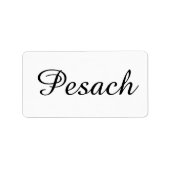 Kosher Kitchen Stickers Label Passover Pesach (Voorkant)