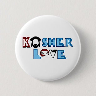 Kosher Love Ronde Button 5,7 Cm